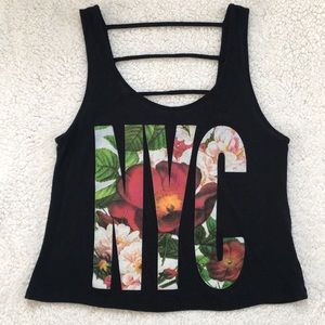 NYC crop top